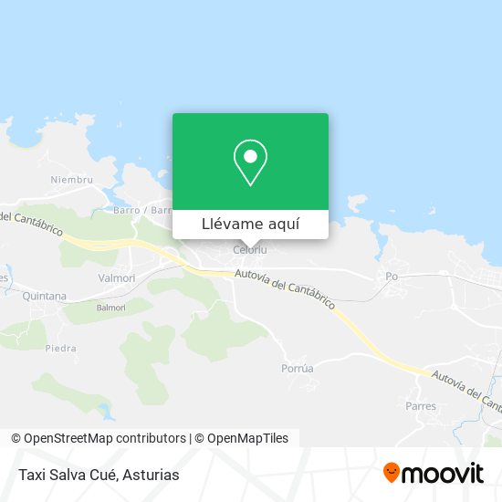 Mapa Taxi Salva Cué