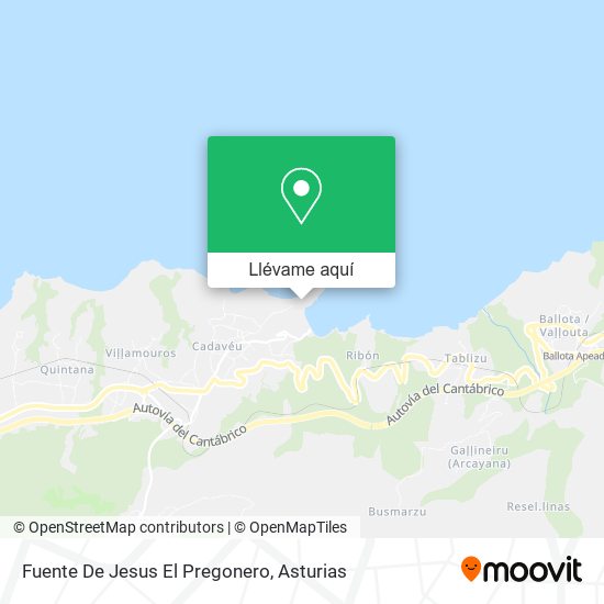 Mapa Fuente De Jesus El Pregonero