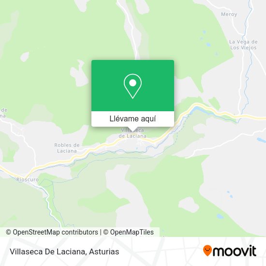 Mapa Villaseca De Laciana