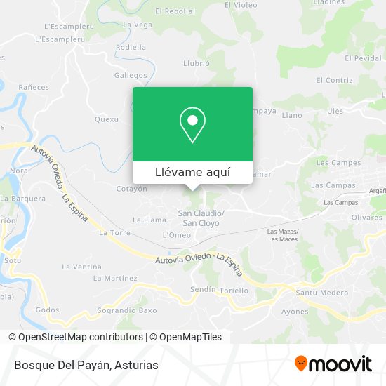 Mapa Bosque Del Payán