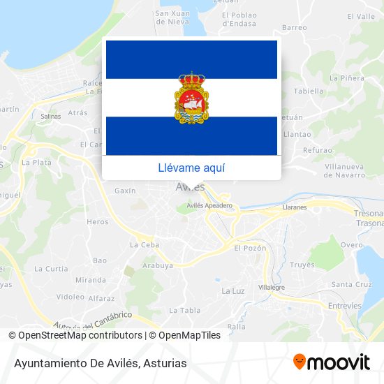 Mapa Ayuntamiento De Avilés