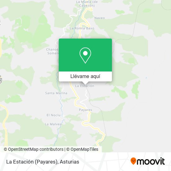Mapa La Estación (Payares)