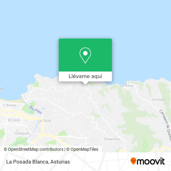 Mapa La Posada Blanca