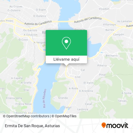 Mapa Ermita De San Roque