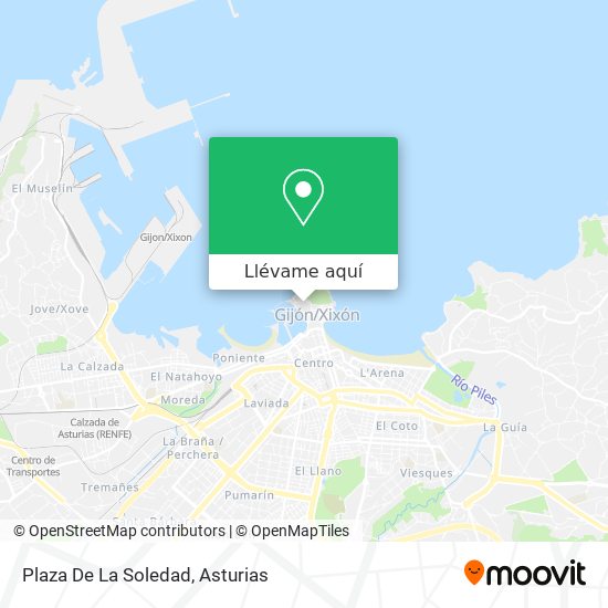 Mapa Plaza De La Soledad