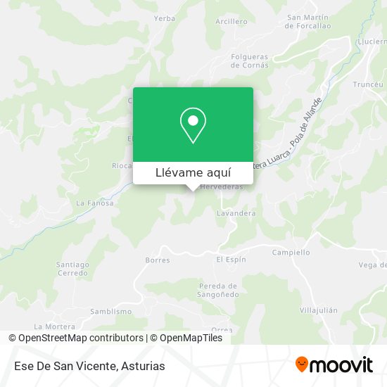 Mapa Ese De San Vicente