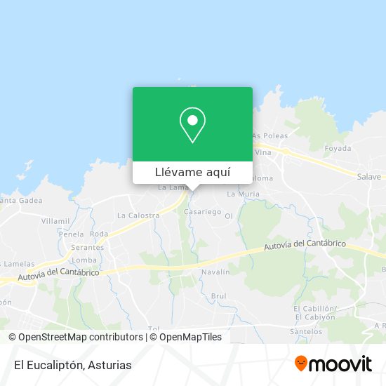Mapa El Eucaliptón