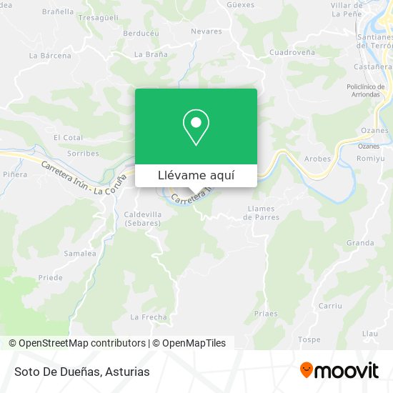 Mapa Soto De Dueñas