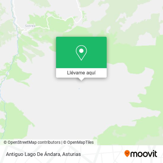 Mapa Lago De Ándara