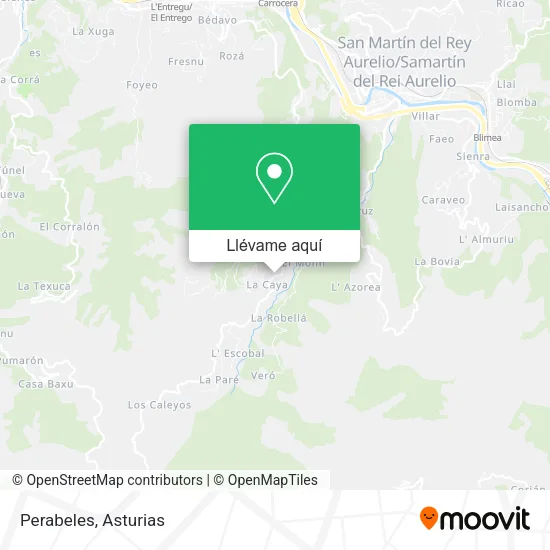 Mapa Perabeles