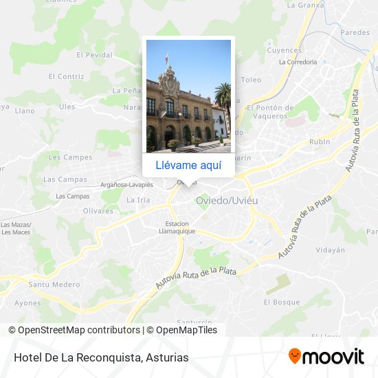 Mapa Hotel De La Reconquista
