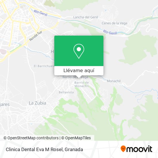 Mapa Clinica Dental Eva M Rosel