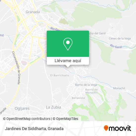 Mapa Jardines De Siddharta