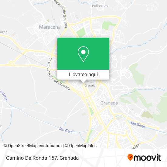 Mapa Camino De Ronda 157