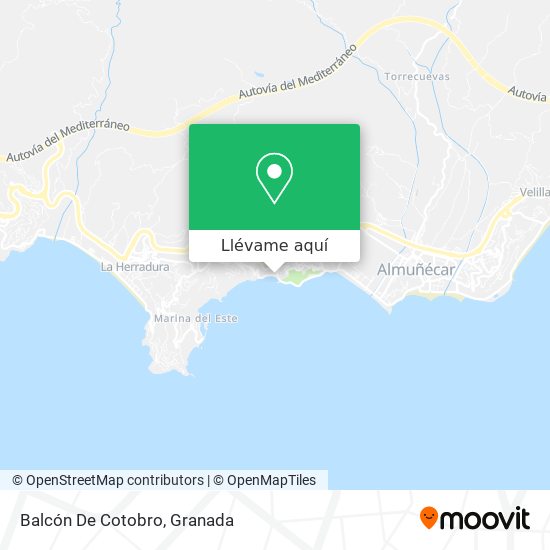 Mapa Balcón De Cotobro