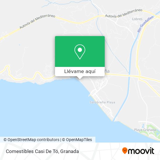 Mapa Comestibles Casi De Tó