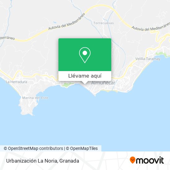 Mapa Urbanización La Noria