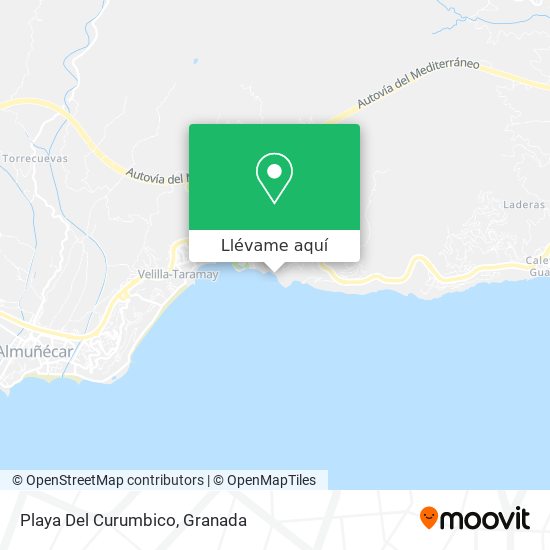 Mapa Playa Del Curumbico