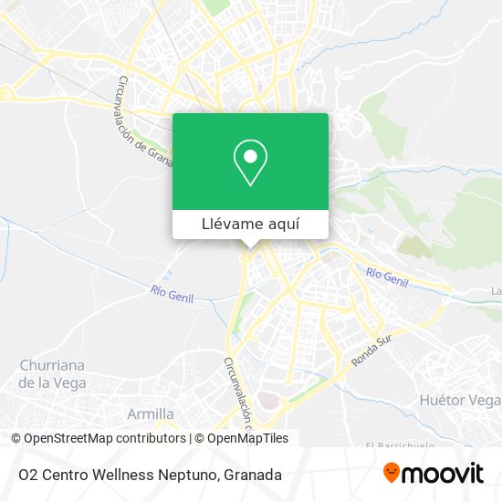 Mapa O2 Centro Wellness Neptuno