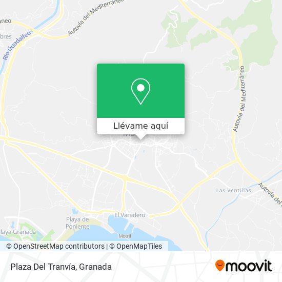 Mapa Plaza Del Tranvía