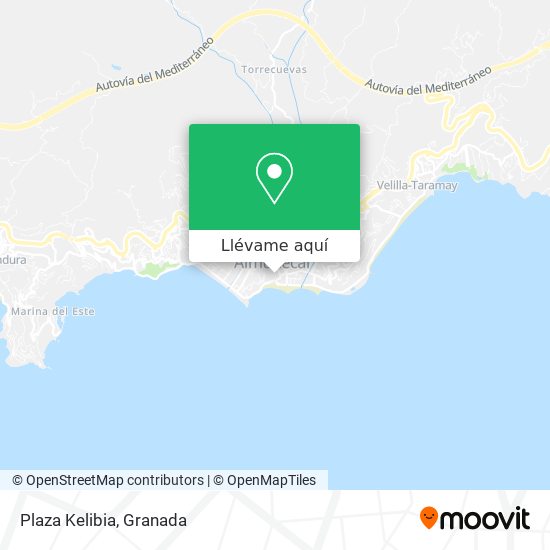 Mapa Plaza Kelibia