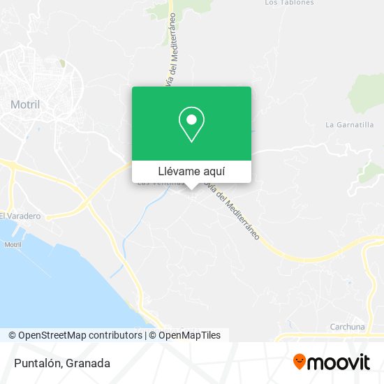 Mapa Puntalón