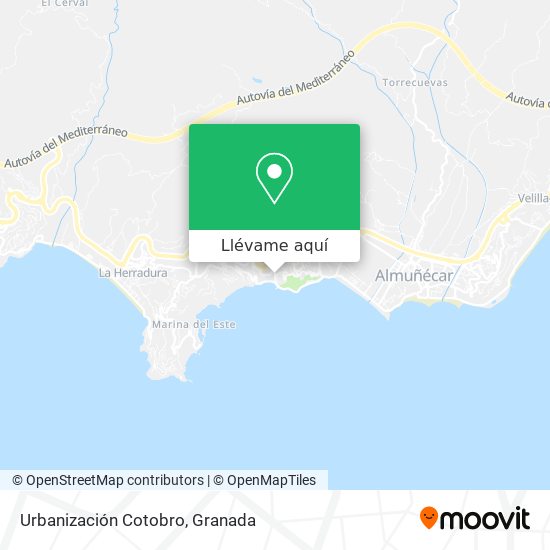 Mapa Urbanización Cotobro