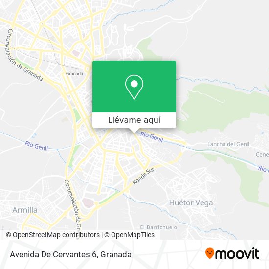 Mapa Avenida De Cervantes 6