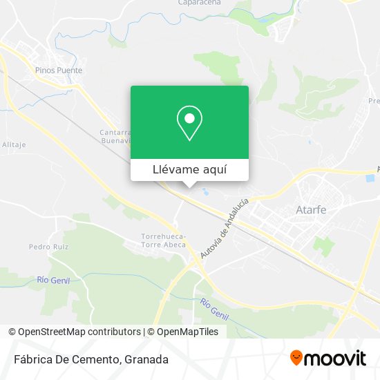 Mapa Fábrica De Cemento