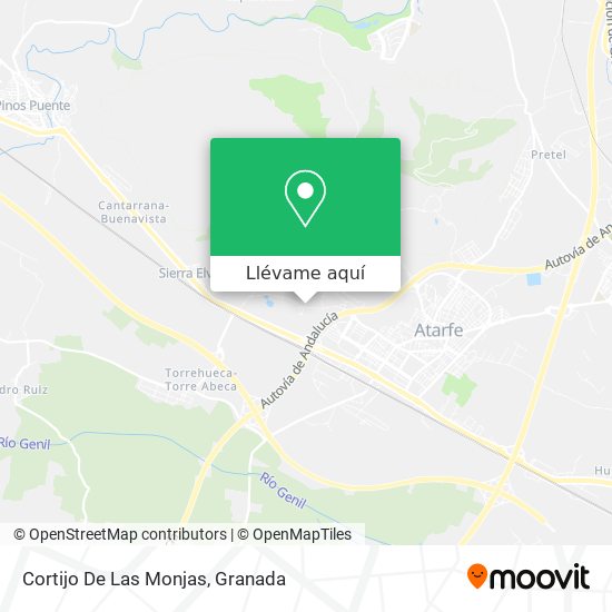 Mapa Cortijo De Las Monjas