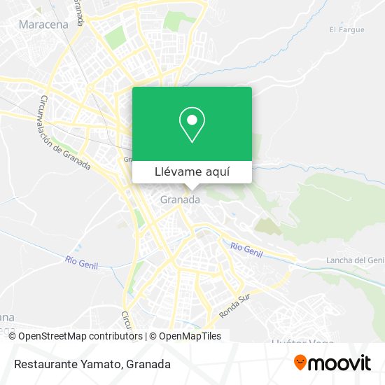 Mapa Restaurante Yamato