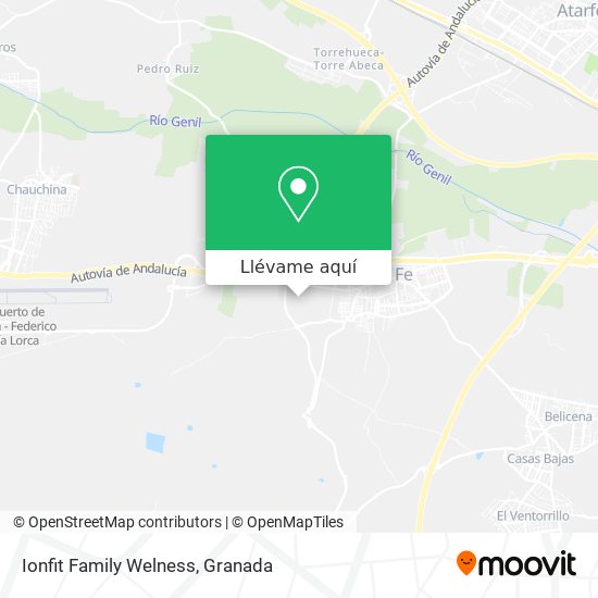 Mapa Ionfit Family Welness