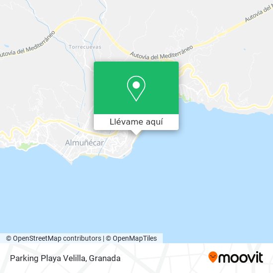 Mapa Parking Playa Velilla