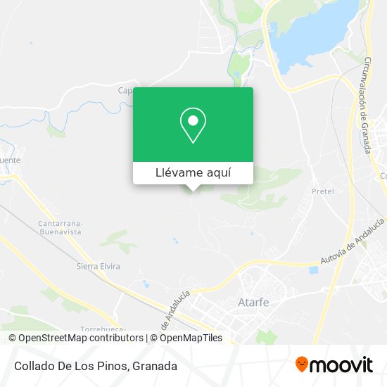 Mapa Collado De Los Pinos
