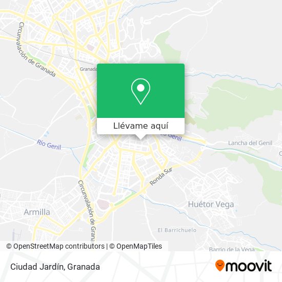 Mapa Ciudad Jardín