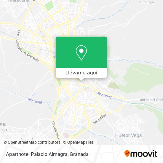 Mapa Aparthotel Palacio Almagra