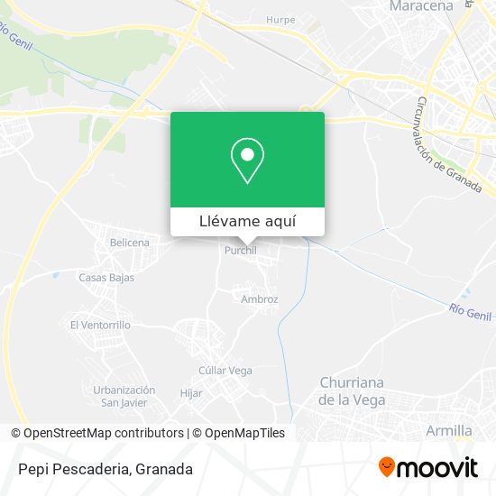 Mapa Pepi Pescaderia