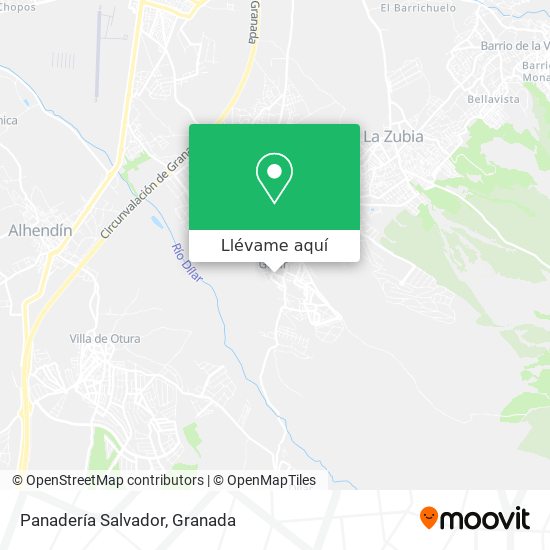 Mapa Panadería Salvador