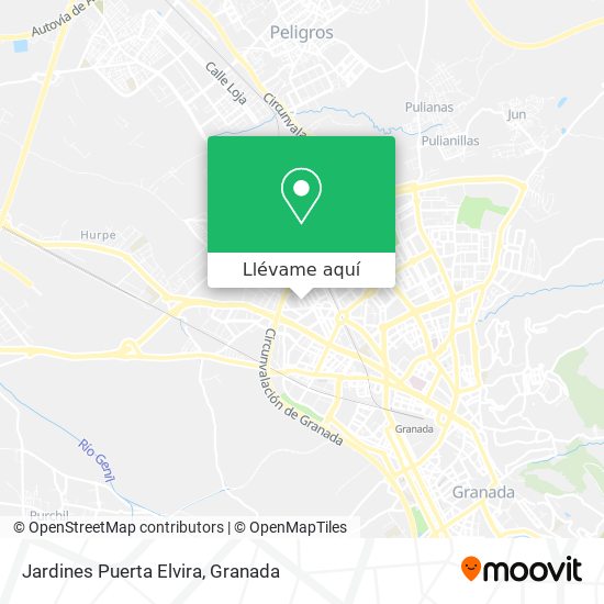 Mapa Jardines Puerta Elvira