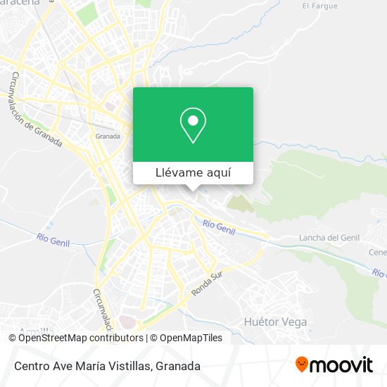 Mapa Centro Ave María Vistillas