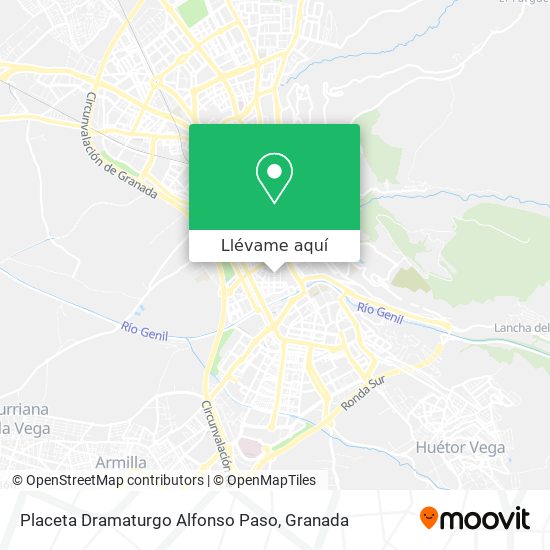 Mapa Placeta Dramaturgo Alfonso Paso