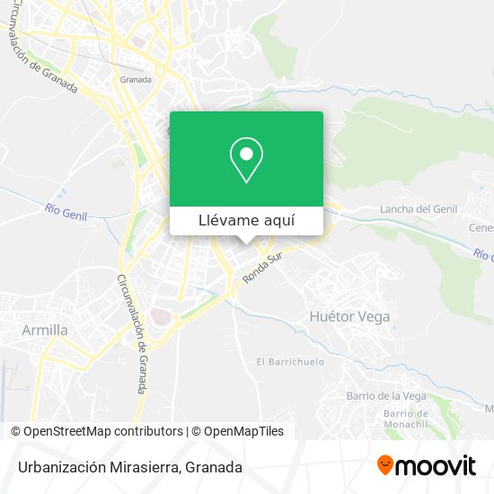 Mapa Urbanización Mirasierra