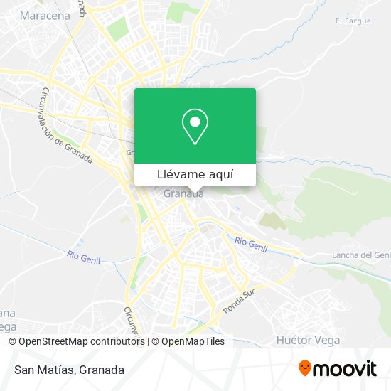 Mapa San Matías