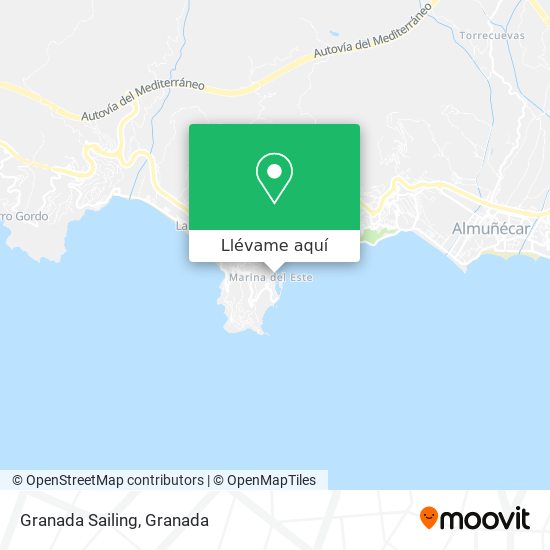 Mapa Granada Sailing