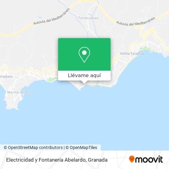 Mapa Electricidad y Fontanería Abelardo