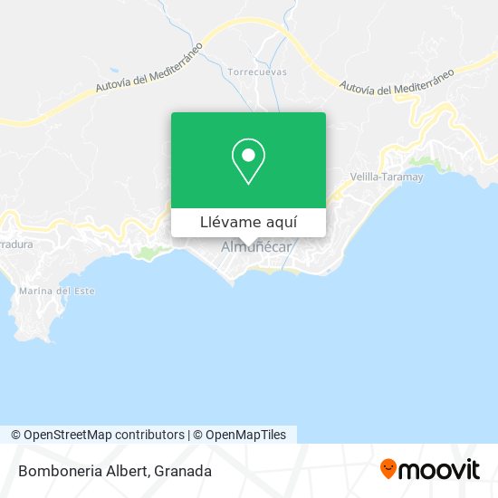 Mapa Bomboneria Albert