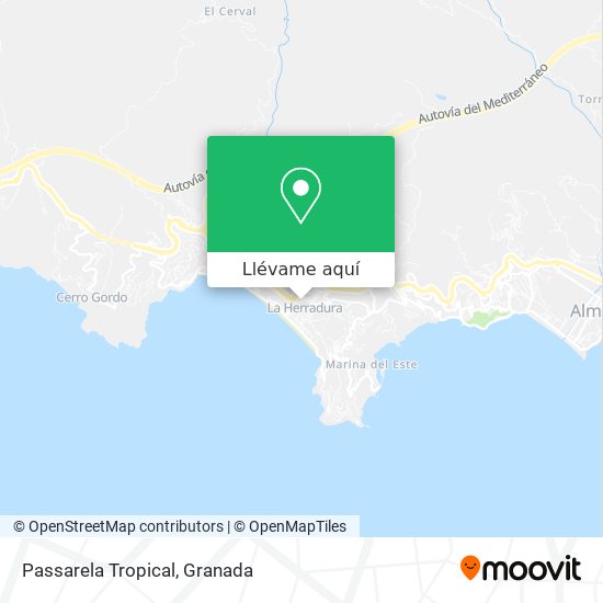 Mapa Passarela Tropical