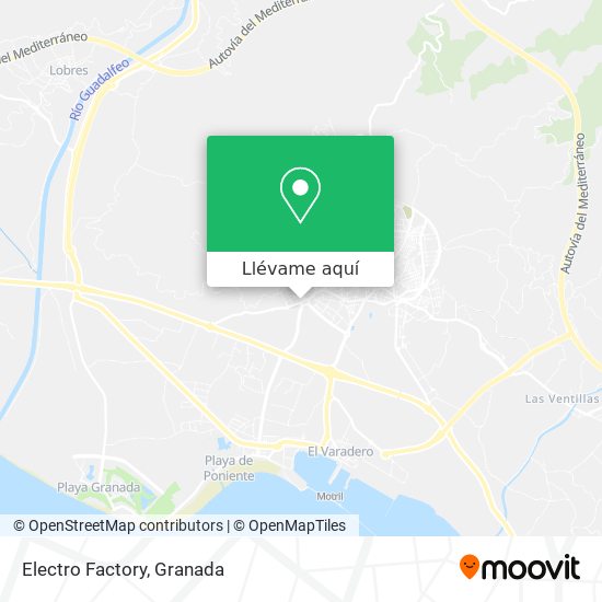 Mapa Electro Factory