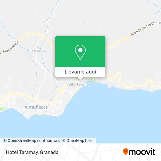Mapa Hotel Taramay