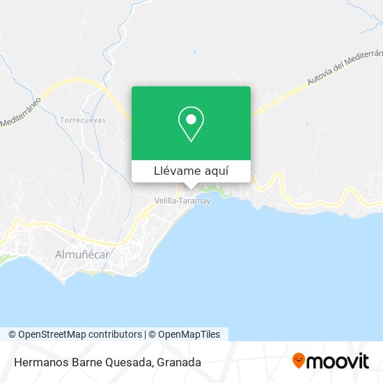 Mapa Hermanos Barne Quesada